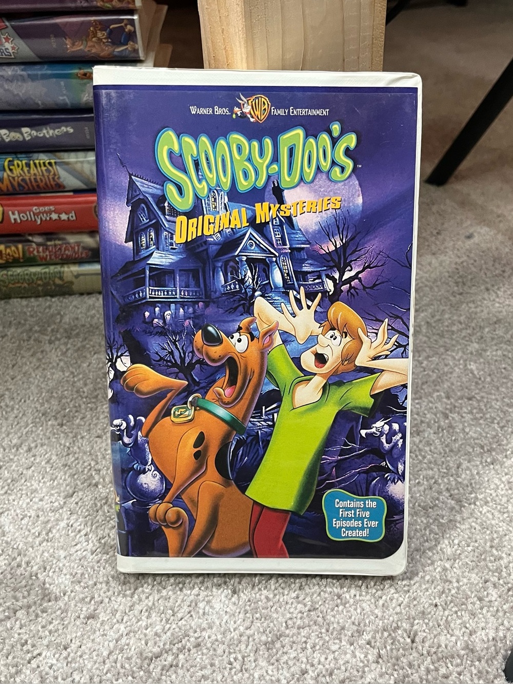 Scooby-Doo's Original Mysteries VHS 2002 Clamshell Tested